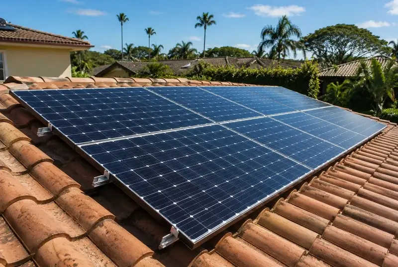 Installation de panneaux solaires à Reichshoffen